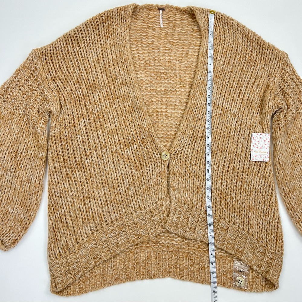 NWT | Free People Home Town Cardigan Chunky Knit Oversized | Size US XL - Picture 10 of 16